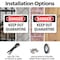 Signmission Keep Out Quarantine Danger Sign, Plastic, 10in W x 7in L, 2PK OS-2PACK-DS-P-710-L-1872 - alternate 3